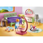 PLAYMOBIL 71609 - My Life Chambre de parents avec berceau suspendu