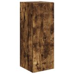 vidaXL Ensemble meuble TV 2 Pièces Chêne fumé Bois d'ingénierie