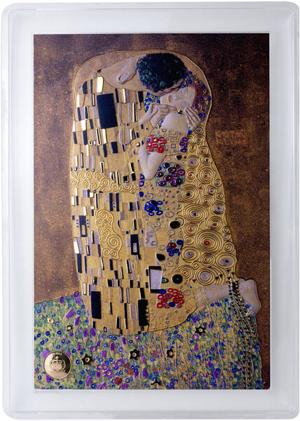 Monnaie GUSTAV KLIMT MASTERPIECE 1 Oz Feuille Or 100 Tala Samoa 2026 (PRÉCOMMANDE)