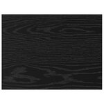 vidaXL Planches d'étagère   4 pièces  chêne noir  40x30x1.5 cm  en bois d'ingénierie