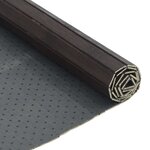 vidaXL Tapis rectangulaire marron foncé 60x400 cm bambou