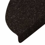 vidaXL Tapis d'escalier auto-adhésifs 10 Pièces anthracite 56x17x3 cm