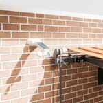 vidaXL Auvent Rétractable with jaune et orange 450 × 350 cm tissu
