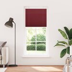 vidaXL Store plissé rouge bordeaux 85x200 cm largeur du tissu 84 4 cm