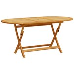 vidaXL Ensemble à Manger de jardin 7Pièces bois d'acacia solide textilène