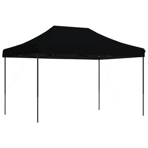 vidaXL Tente de fête 279 x 410 x 315 cm Noir Tissu Oxford