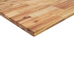 vidaXL Étagères flottantes 2 Pièces 140x20x4 cm acacia massif à l'huile