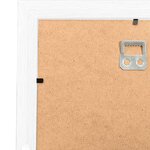 vidaXL Collage de cadres photo pour photo de 10x(13x18 cm) Blanc MDF