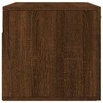 vidaXL Armoire murale chêne marron 80x36 5x35 cm bois d'ingénierie