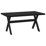 vidaXL Table de salle à manger / Table de repas NOAIN 160 cm
