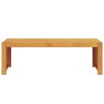 vidaXL Table basse Marron 110 x 55 x 35 cm Bois d'acacia massif