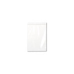 Lot de 100 sachets plastiques à fermeture zip 180x250mm standard 50µ