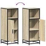 vidaXL Meuble de salle de bain Chêne Sonoma 35x37 5x100 cm Bois d'ingénierie