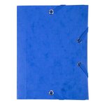 Chemise À Élastique 3 Rabats Scotten 425g/m2 - Pocket 12x16cm - Couleurs Assorties - X 25 - Exacompta