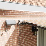 vidaXL Auvent Rétractable Multicolore 450 × 300 cm tissu