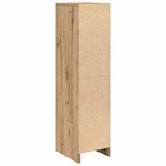 vidaXL Buffet haut chêne artisanal 29 5x34x119 5 cm bois d'ingénierie