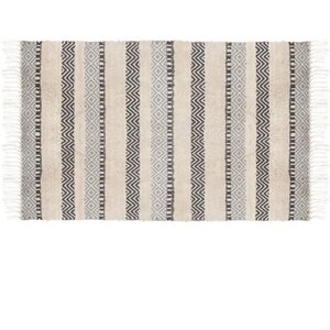 ATMOSPHERA Tapis Coton Relief #2 - 90 x 150 cm