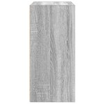 vidaXL Bibliothèque sonoma gris 31x24x52 cm bois d'ingénierie