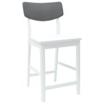vidaXL Chaises de salle à manger 2 Pièces Blanc 48 x 49 x 95 cm