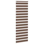 vidaXL Store zèbre marron 85x230 cm largeur du tissu 80 9 cm polyester