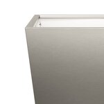 vidaXL Jardinière 50x50x50 cm acier résistant aux intempéries