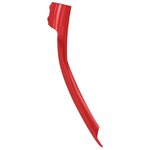 vidaXL Tête de pelle Rouge 32 x 24 5 cm Acier enduit de poudre
