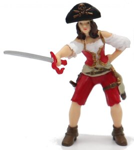 39466 - Femme pirate rouge