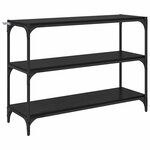 vidaXL Bibliothèque Chêne noir 100 x 33 x 70 5 cm