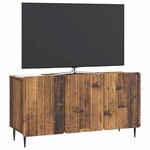vidaXL Meuble TV Bois ancien 99 x 34 5 x 52 cm Bois d'ingénierie