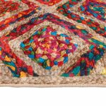 vidaXL Tapis lavable multicolore 80x150 cm antidérapant