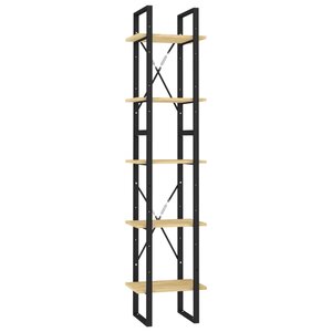 vidaXL Bibliothèque à 5 niveaux 40x30x175 cm Bois de pin
