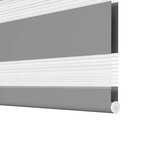 Store enrouleur tamisant 40 x 100 cm gris