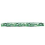 vidaXL Coussins de palette pour banc 2 Pièces Motif de feuille 180x40x8 cm Tissu Oxford