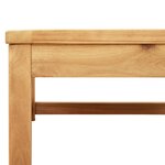 vidaXL Salon de jardin avec coussins 5 Pièces Bois d'acacia solide