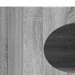 vidaXL Buffet Gris Sonoma 40 x 35 x 100 5 cm Bois d'ingénierie