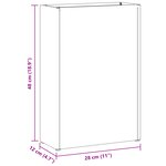 vidaXL Support de parapluie jaune moutarde   28x12x41 cm  Acier