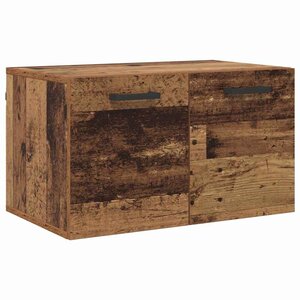 vidaXL Meuble mural Bois ancien 60 x 36.5 x 35 cm Bois d'ingénierie
