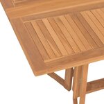vidaXL Ensemble de salle à manger de jardin en bois massif