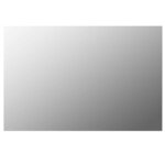 vidaXL Miroir mural 60 x 40 cm Rectangulaire Verre