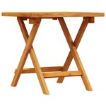 vidaXL Table d’appoint de jardin 40x40x40 cm bois d'acacia massif
