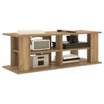 vidaXL Support de télévision Chêne artisanal 96 x 35 x 33 5 cm