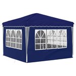 vidaXL Tente de fête pop-up 288 x 288 x 245 cm Bleu Tissu Oxford