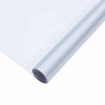 vidaXL Film de fenêtre statique Gris dépoli 45 x 2000 cm PVC