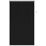 vidaXL Store Vénitien Réglable Noir 213 x 120 cm PVC
