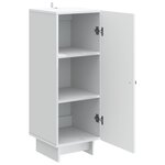 vidaXL Buffet Blanc 33 x 34 5 x 90 cm Bois d'ingénierie