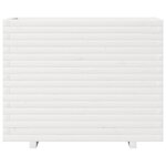 vidaXL Jardinière blanc 90x40x72 cm bois de pin massif