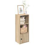 vidaXL Bibliothèque chêne sonoma 31x24x77 cm bois d'ingénierie