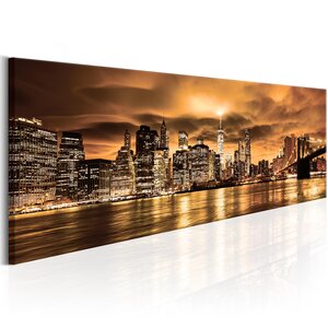 Tableau - city of the setting sun l x h en cm 120x40
