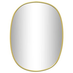vidaXL Miroir mural Doré 40x30 cm
