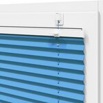 vidaXL Store plissé bleu 60x150 cm largeur du tissu 59 4 cm polyester